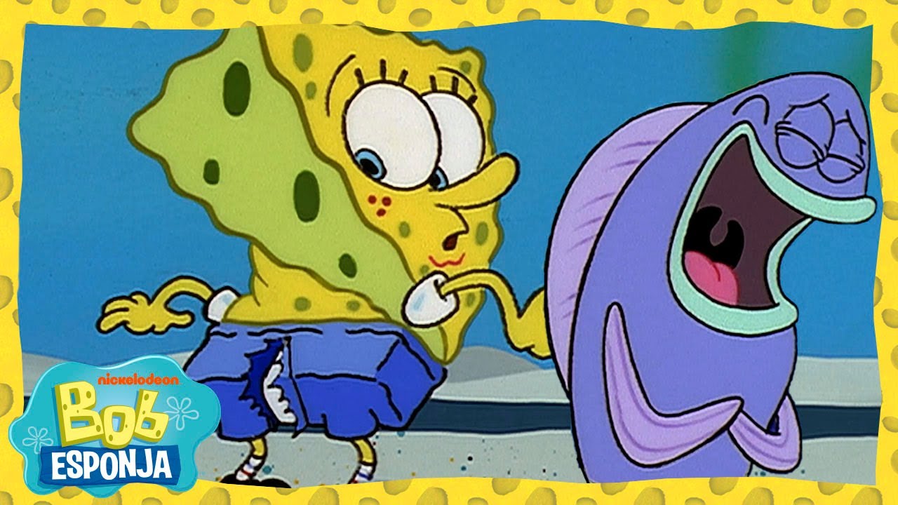 Bob Esponja | Bob Esponja Calça Rasgada | Bob Esponja em Português
