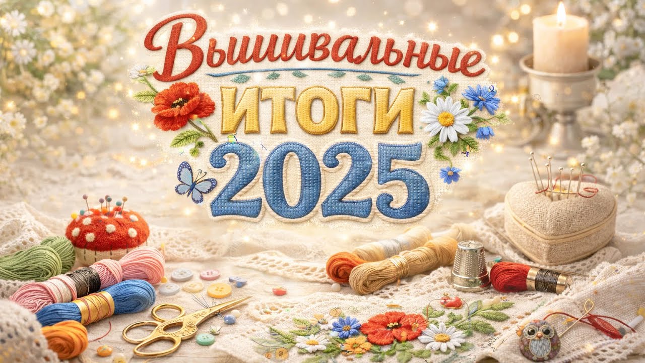 Вышивальные ИТОГИ 2025 года