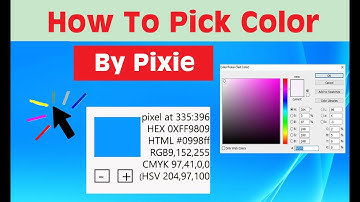 Color hex code picker by pixie  | pixie download