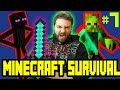 Minecraft Survival Bölüm 7 - Portal Açılış Töreni [ 1.10.2 ] /w Gitaristv /w T.E.O /w Eso