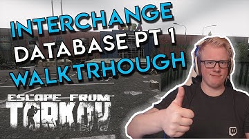 GUIDE Tarkov Interchange Quest Analysis - Database Part 1