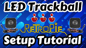LED Arcade Trackball Setup Tutorial - How To Setup A Trackball -  On RetroPie w/ Raspberry Pi