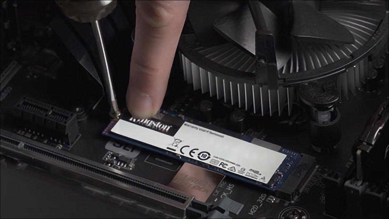 How to Install an M.2 SSD in a Desktop PC Kingston Technology YouTube