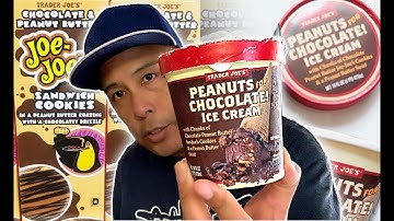 TRADER JOES PEANUTS FOR CHOCOLATE ICE CREAM REVIEW