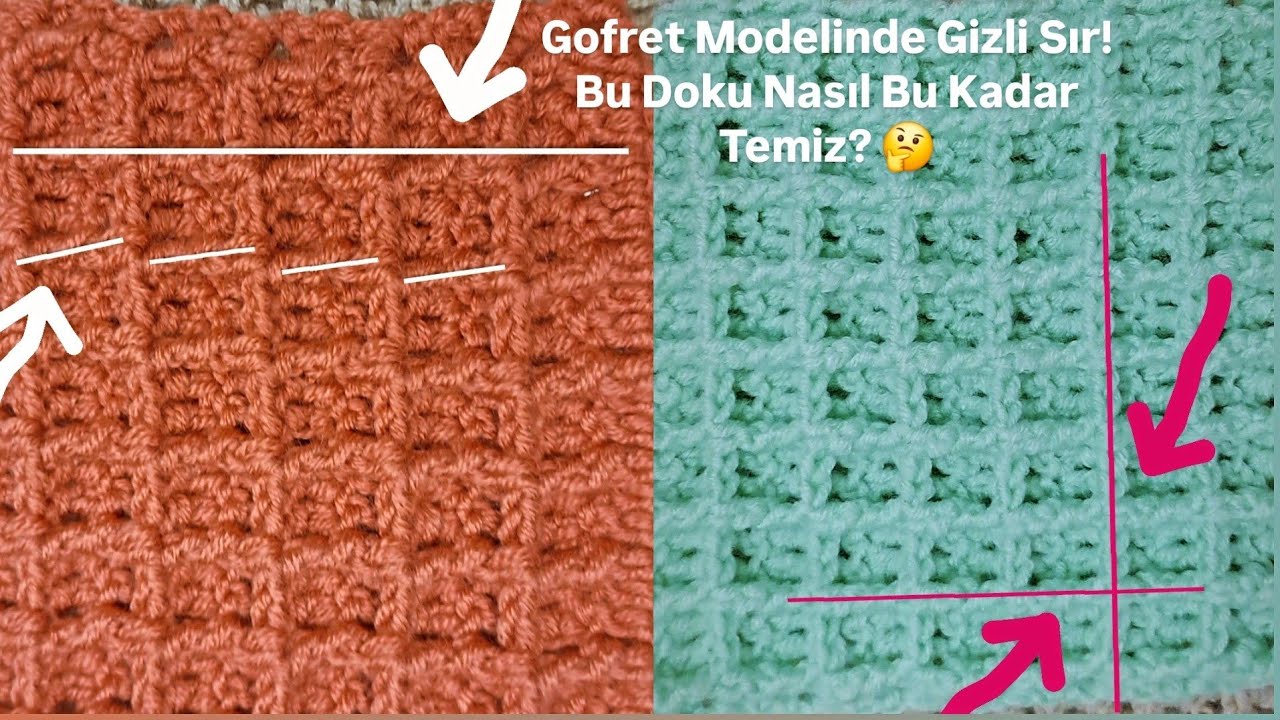O Meşhur Gofret Modeli: En Düzgün✅️ Çizgileriyle Yeniden! Sizlerle, Birde Böyle Görün Bebekbattaniye