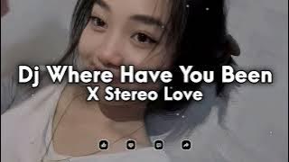DJ WHERE HAVE YOU BEEN X STEREO LOVE SLOW FULL SONG TIKTOK TERBARU