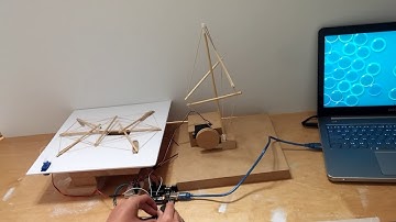 Deployable tensegrity structures controlled by a single joystick