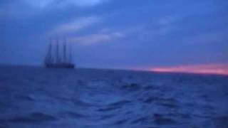 Passing the Sedov on open sea