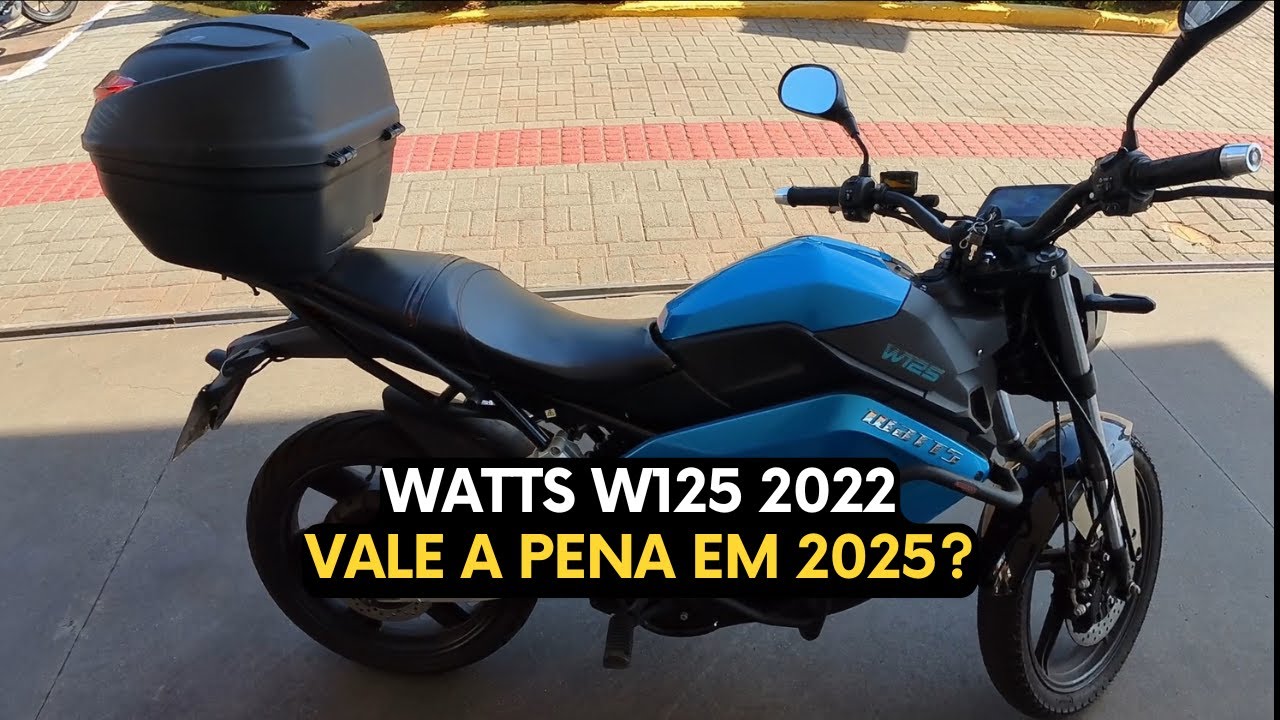 Moto Elétrica Watts W125 ano 2022 em 2025:  ANÁLISE SINCERA de um DONO! Vale a pena?