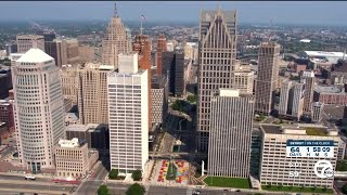 City officials working to beautify downtown Detroit ahead of NFL Draft