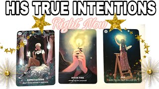 🌺HIS TRUE INTENTIONS RIGHT NOW🌺Pick a card tarot reading.