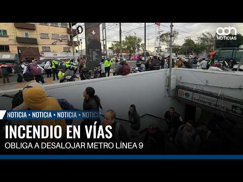 Fire at CDMX Metro Line 9 damages wiring and suspends service