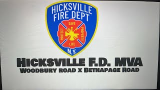 Hicksville F.D. MVA Dispatch Audio!