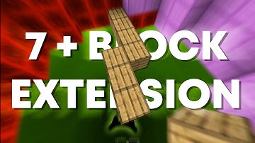 The COOLEST 7 block extension in skywars