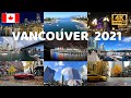 🇨🇦[4K] CANADA WALK- TIME- LAPS | DOWNTOWN | VANCOUVER BC | CANADA | 2021.