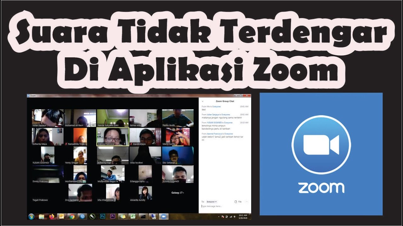 tutorial cara  mengatasi aplikasi  zoom meeting yang tidak 