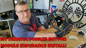 Fanatec Podium Button Module Endurance Install