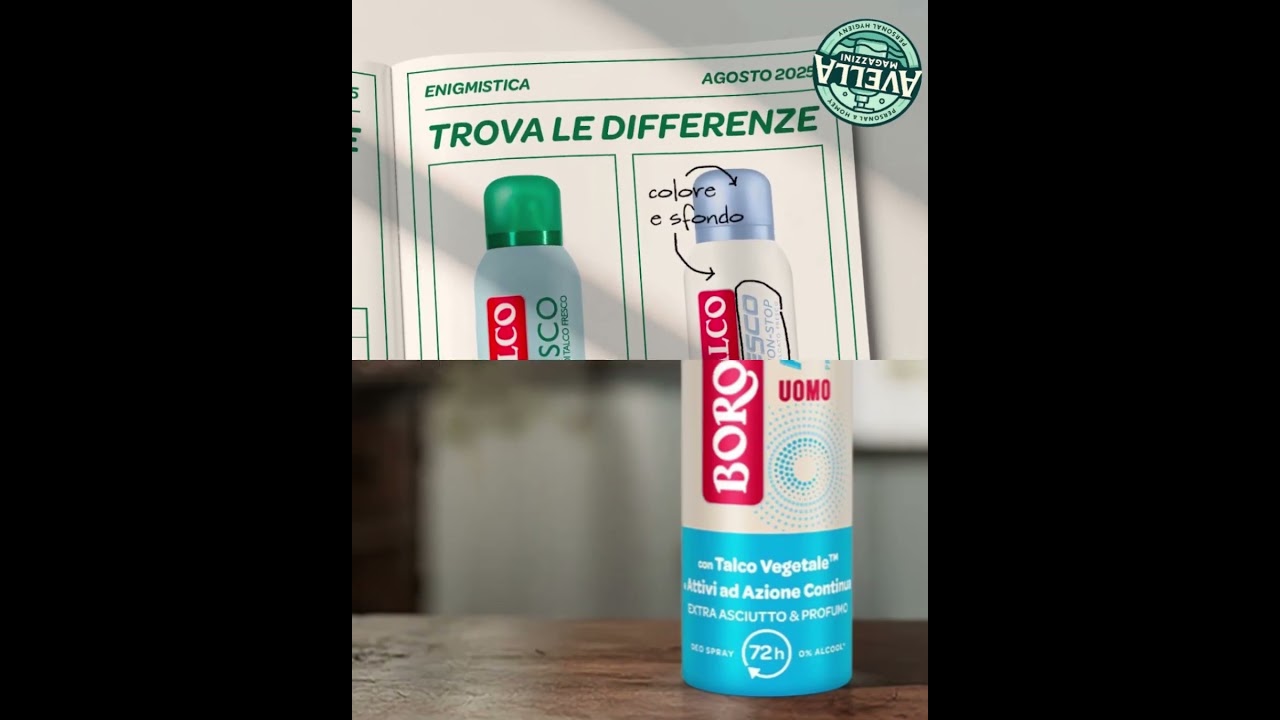 Borotalco: Nuova Forma, Stessa Freschezza Fresh 72h Non-Stop