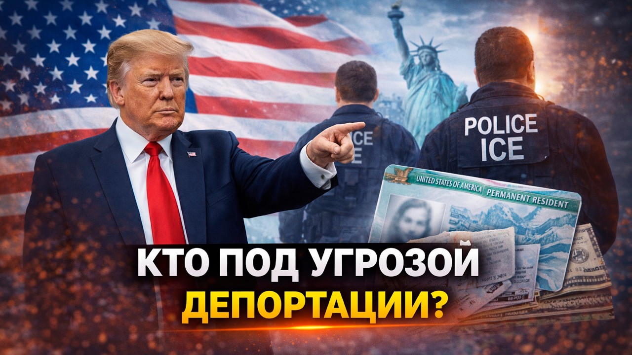 НОВОЕ ПРАВИЛО: беженцев будут депортировать из США #иммиграция #гринкарта #переездвсша #трамп