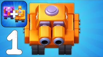 Merge Tanks - Battle Game - Part 1 Gameplay Walkthrough IOS, Android