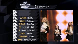 엠카운트다운 371회/ M COUNTDOWN Top10 of the Week (2014.03.20)