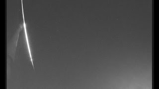 Exeter Observatory Meteor capture 22\/01\/2017
