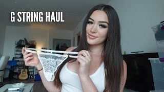 G STRING TRY ON HAUL!