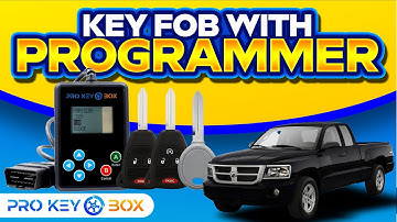 How To Easily Program Your 2011 RAM Dakota Key Fob : Step-by-Step Guide DIY | ProKeyBox.com