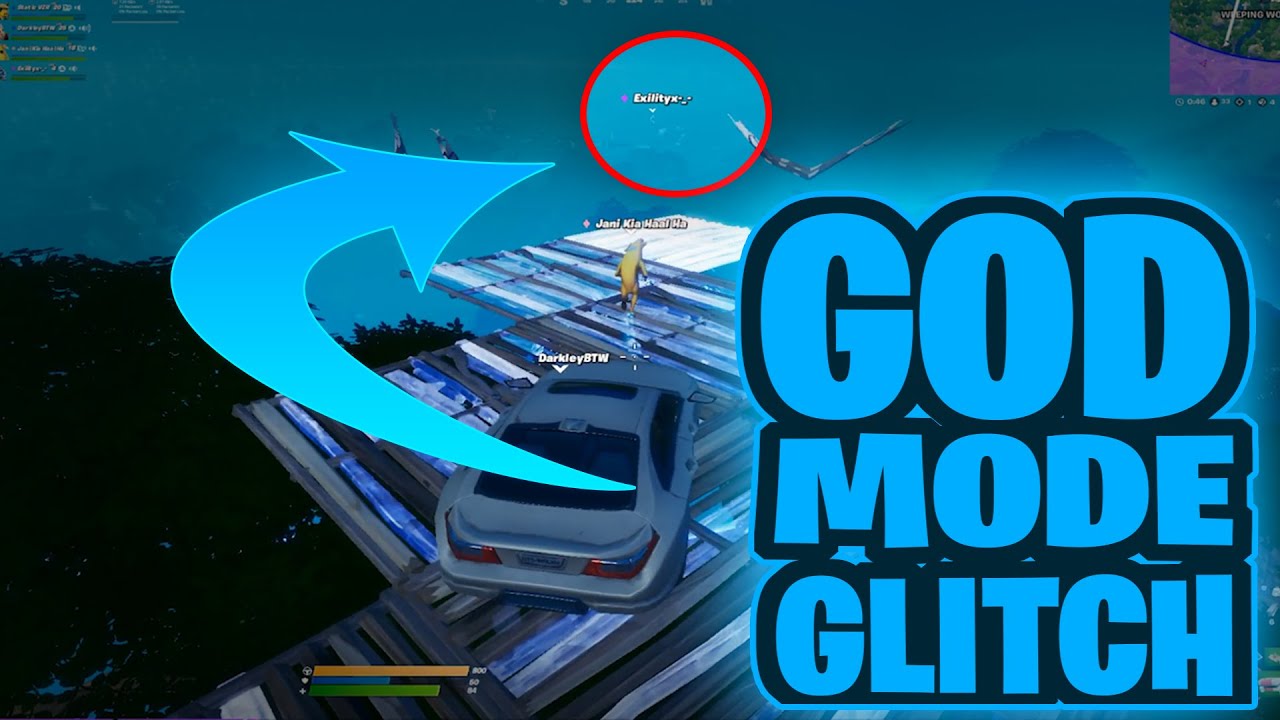 WE TRIED GOING GOD MODE AND THIS HAPPENED ...
