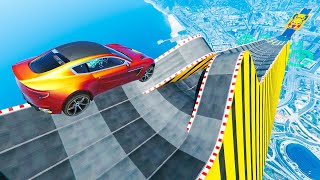 GTA 5 CRAZY MEGA RAMP Gameplay | No Copyright Gameplay | 4K 60fps | 631 | GTA Gameplay for TikTok