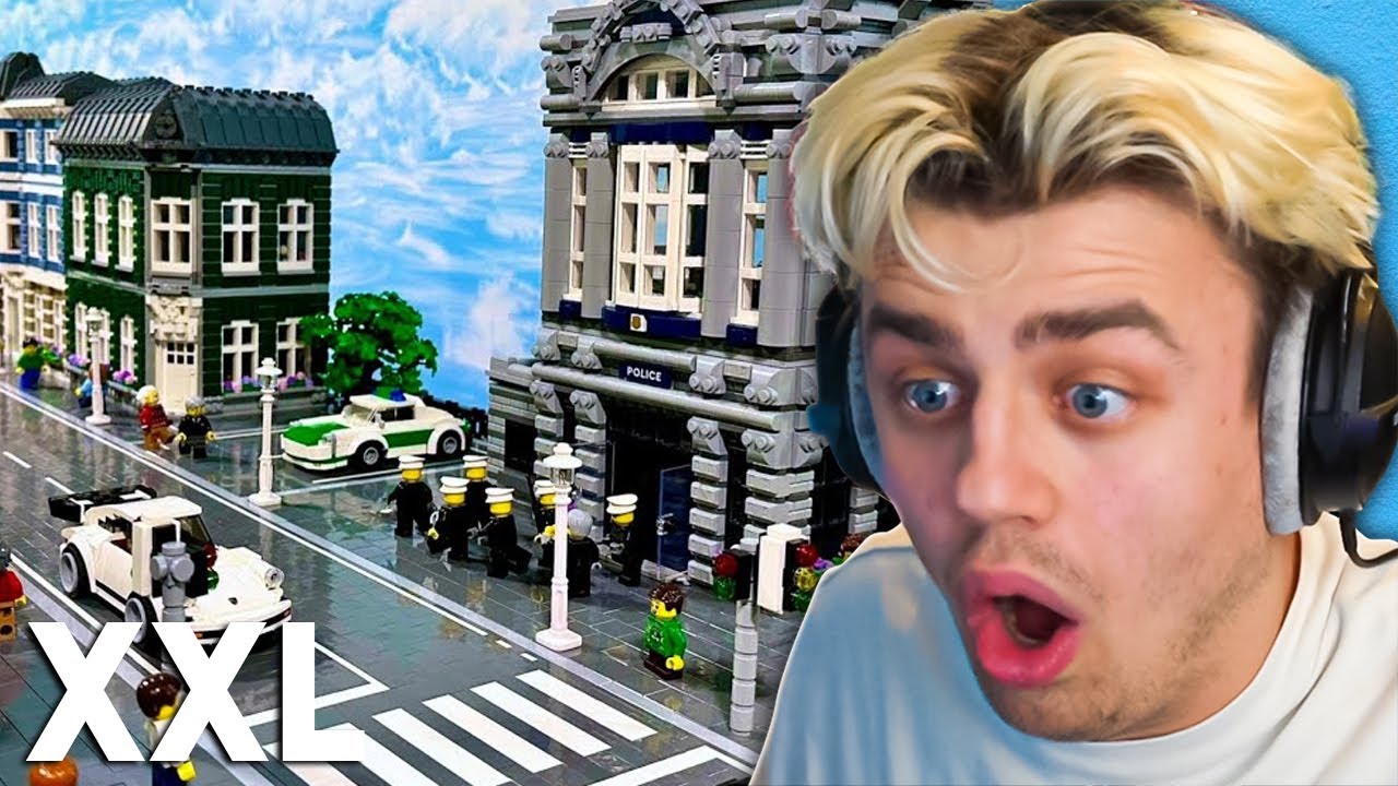 DIE XXL-LEGO REACTION (Polizeiwache & Tunnel) auf BOB BRICKMAN I Papaplatte Reaction
