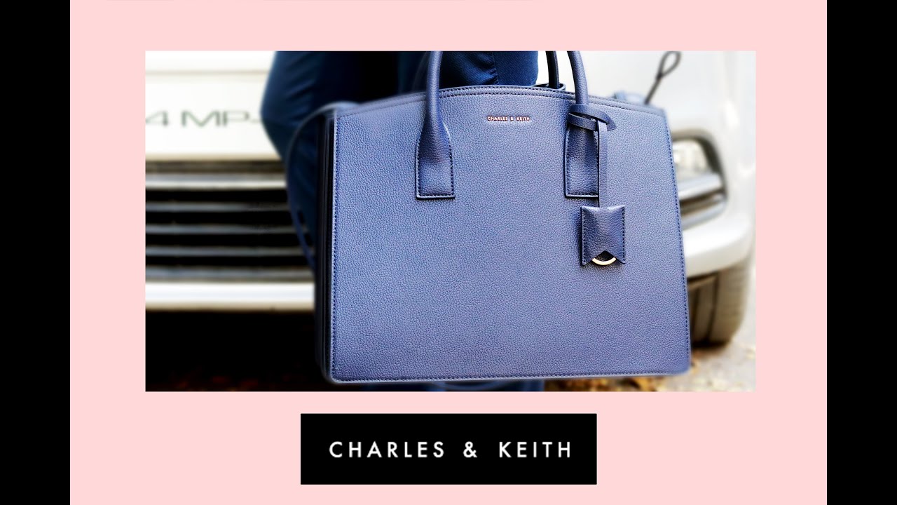 Charles & Keith bag unboxing & review | Bangalore, India - YouTube