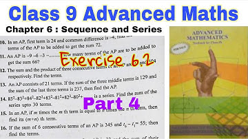 Class 9 Advanced Maths 6.2 Question 9,10,11,12,13,14,15,16