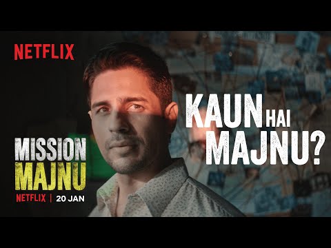  Kaun Hai Majnu? | Mission Majnu | Sidharth Malhotra | Netflix India