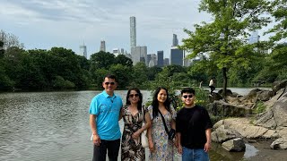 Sáng sớm đi bộ tập thể dục, vừa ngắm cảnh quan đẹp tuyệt vời  Central Park New York