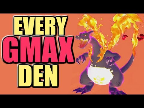 Every Gigantamax Den Location Guide For Pokemon Sword And Shield