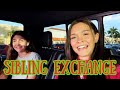 SIBLING CHRISTMAS GIFT EXCHANGE! SHOP WITH ME! EMMA AND ELLIE