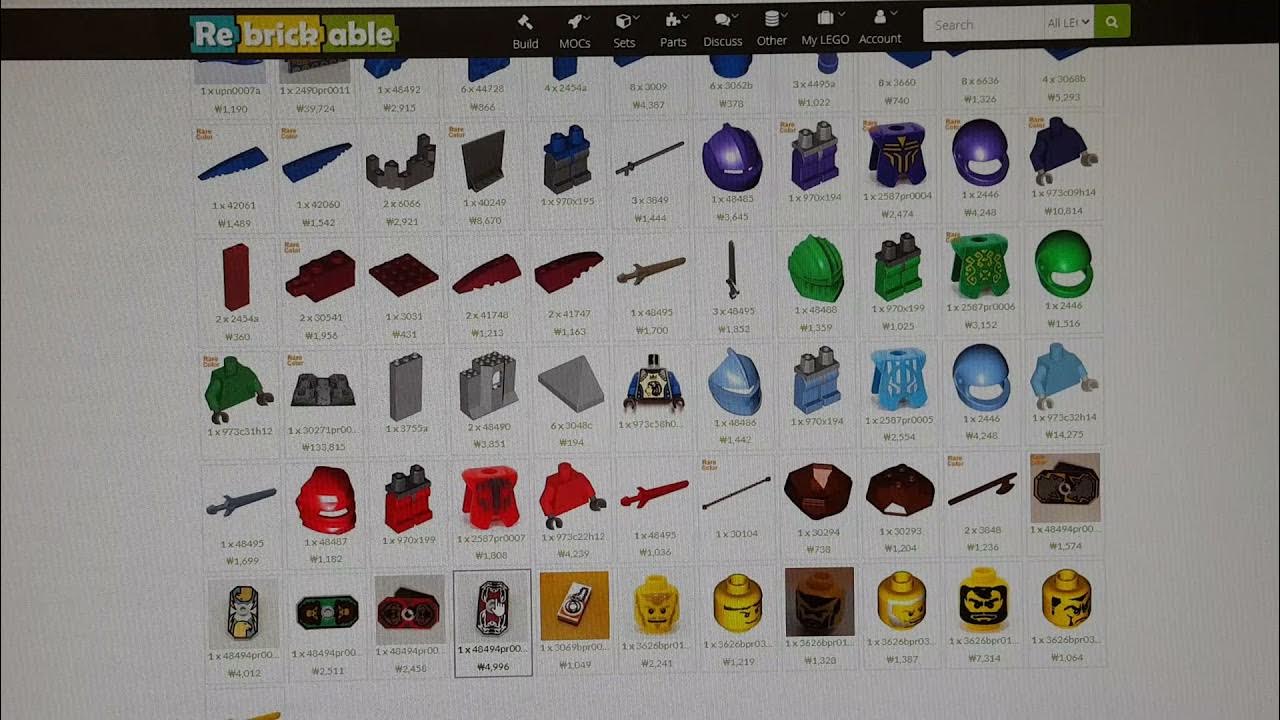 Misc 20220101 My Bricklink Wanted List Check 05 YouTube