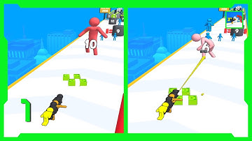 Human Gun - Gameplay Walkthrough Part 1 - Level 1-12 [Android, iOS]