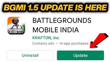 BGMI 1.5 Update Kaise Kare - How To Update Battleground Mobile India - BGMI New Update Download