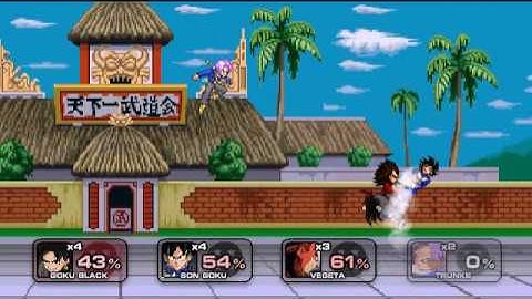 SSF2 MODS: Goku Black without booter file (mod)