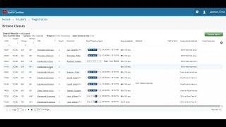Self Service Carolina: How to Search for Classes (Students)