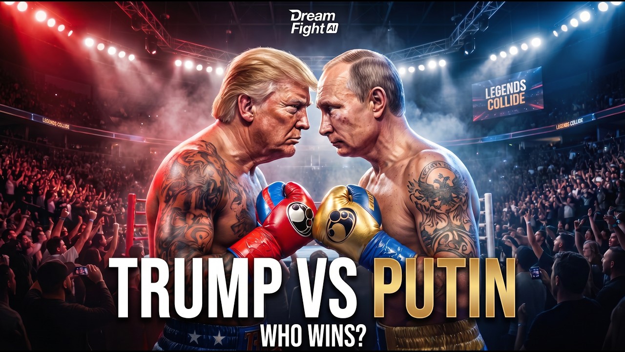 Donald Trump vs Vladimir Putin 😳 WHO REALLY WINS? | AI Boxing Fight