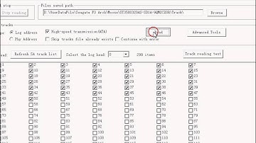 How to read and write SA tracks using MRT Pro - Seagate F3