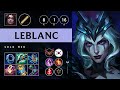 LeBlanc Mid vs Aurora - KR Grandmaster Patch 25.17