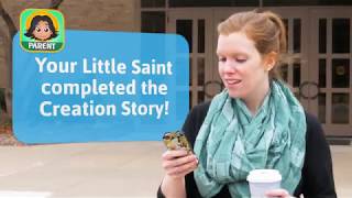 Little Saint Adventures Christian Children's Educational App Promo video screenshot 2