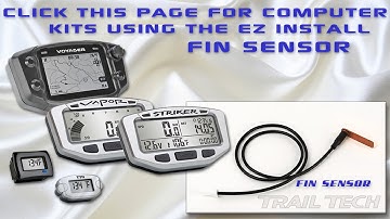 Trail Tech fin sensor install