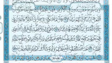 سورة الكهف مكتوبة ماهر المعيقلي  www qoranet net