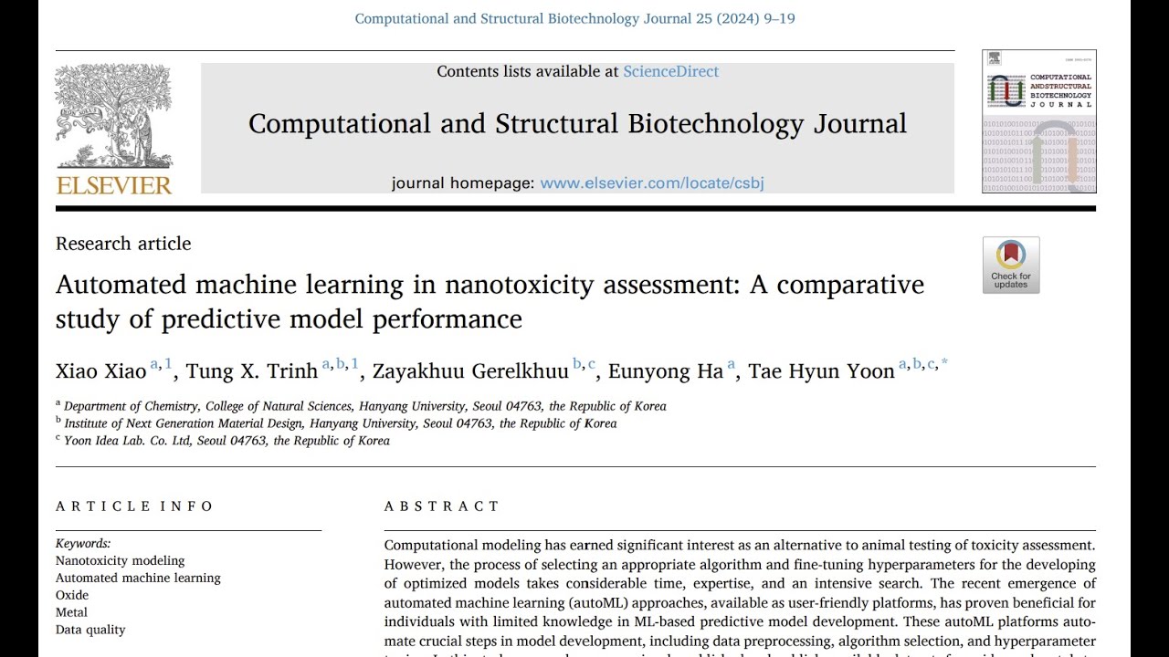 AutoML vs ML in Predicting Nanomaterials Safety