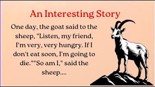 Learn english through Story Level-1 | The Sheep and goat | Improve your English